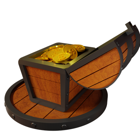Treasure Box  3D Icon