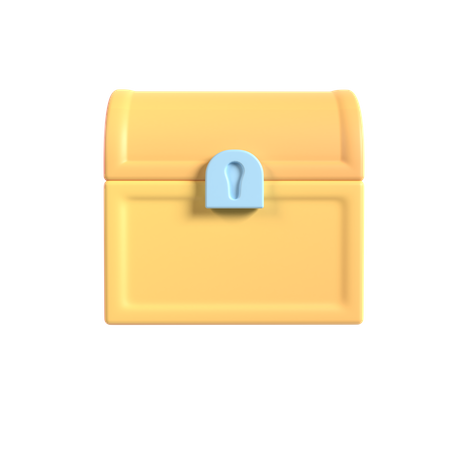 Treasure Box  3D Icon