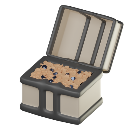 Treasure Box  3D Icon