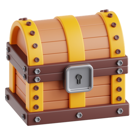 Treasure Box  3D Icon