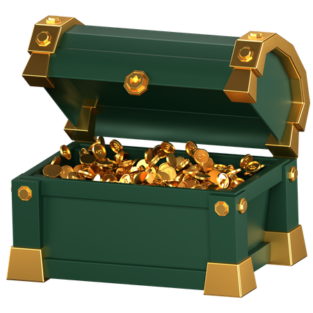 Treasure Box  3D Icon