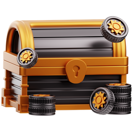 Treasure Box  3D Icon