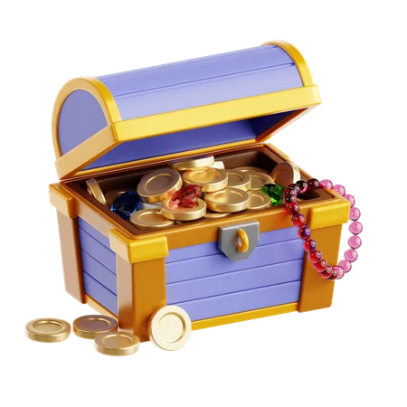 Treasure Chest  3D Icon