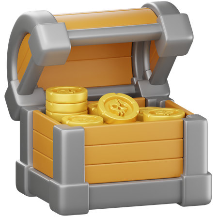 Treasure Chest  3D Icon