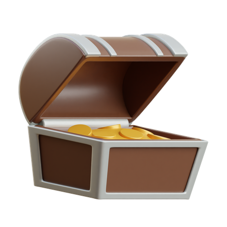 Treasure Chest  3D Icon