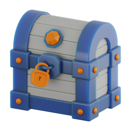 Treasure Chest  3D Icon