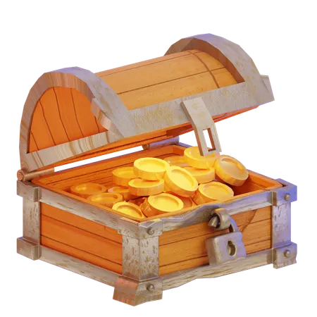 Treasure Chest  3D Icon