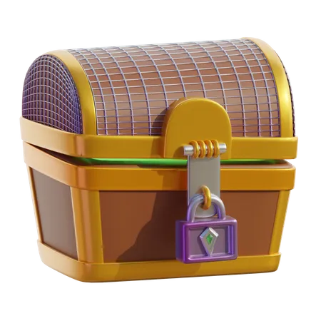 Treasure Chest  3D Icon