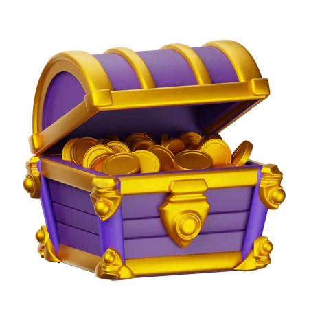 Treasure Chest  3D Icon