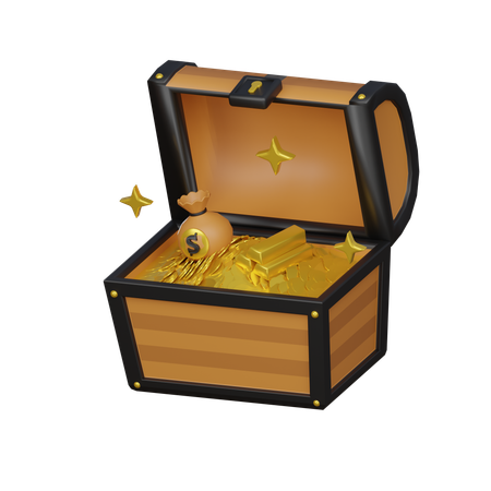 Treasure Chest  3D Icon