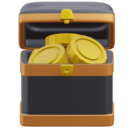 Treasure Chest  3D Icon