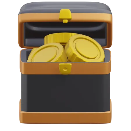 Treasure Chest  3D Icon