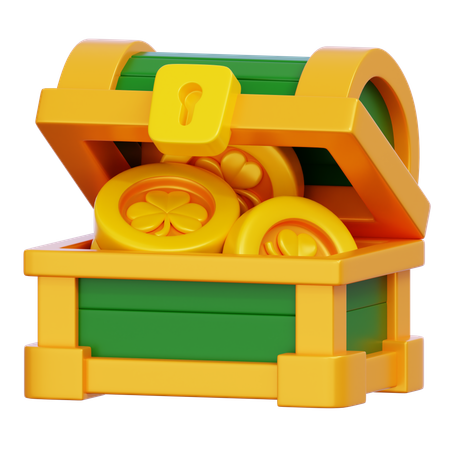 Treasure Chest  3D Icon