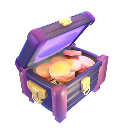 Treasure Chest  3D Icon