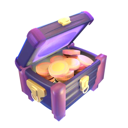 Treasure Chest  3D Icon