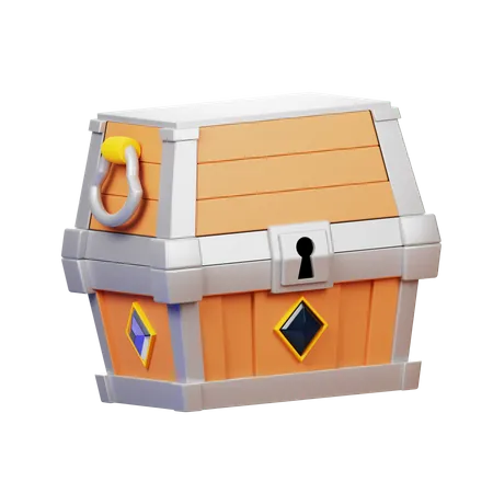 Treasure Chest  3D Icon