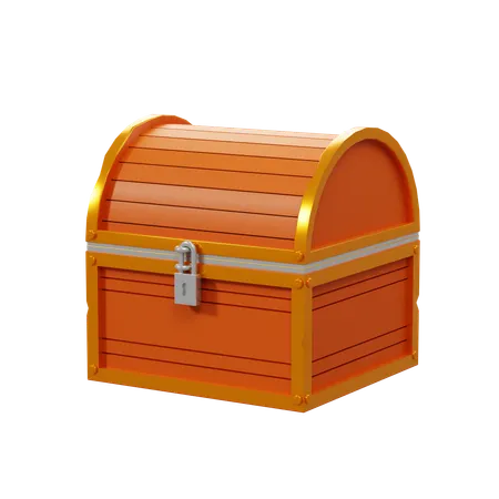 Treasure Chest  3D Icon