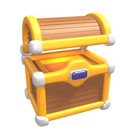 Treasure Chest  3D Icon