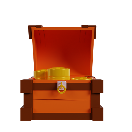 Treasure Chest  3D Icon