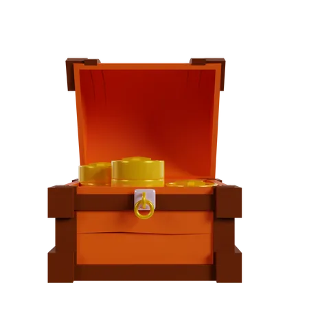 Treasure Chest  3D Icon