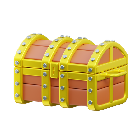 Treasure Chest  3D Icon