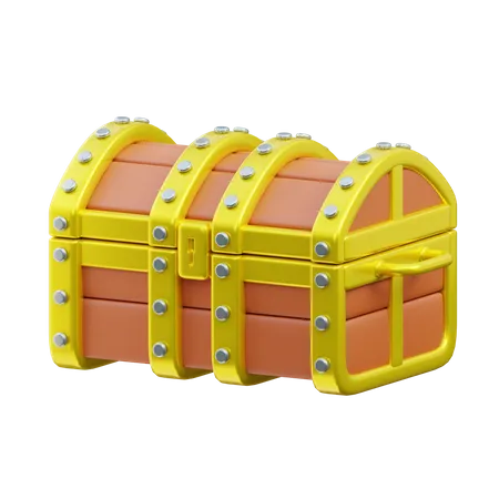 Treasure Chest  3D Icon