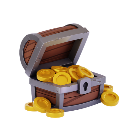 Treasure Chest  3D Icon