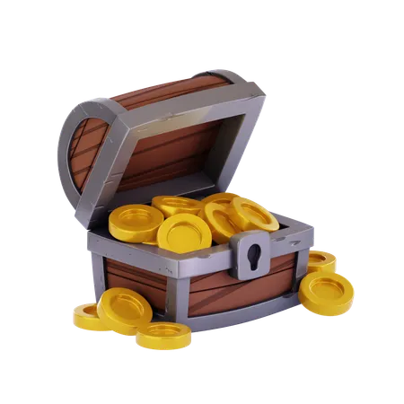 Treasure Chest  3D Icon