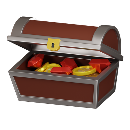 Treasure Chest  3D Icon