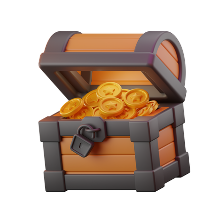 Treasure Chest  3D Icon