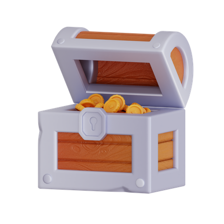 Treasure Chest  3D Icon