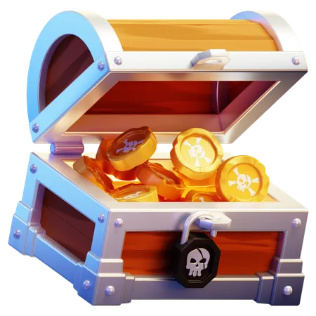 Treasure Chest  3D Icon