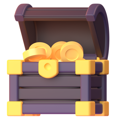 Treasure Chest  3D Icon