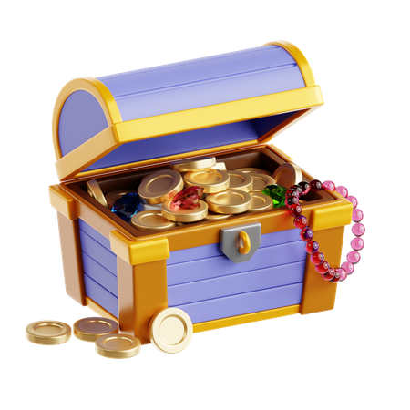 Treasure Chest  3D Icon