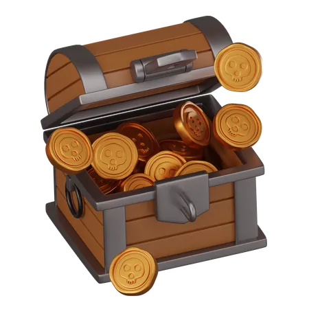 Treasure Chest  3D Icon