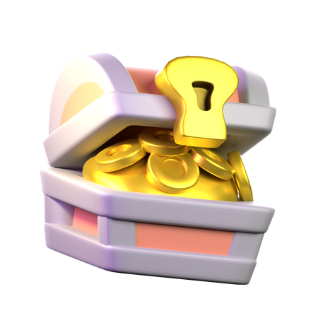 Treasure Chest  3D Icon