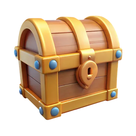 Treasure Chest  3D Icon