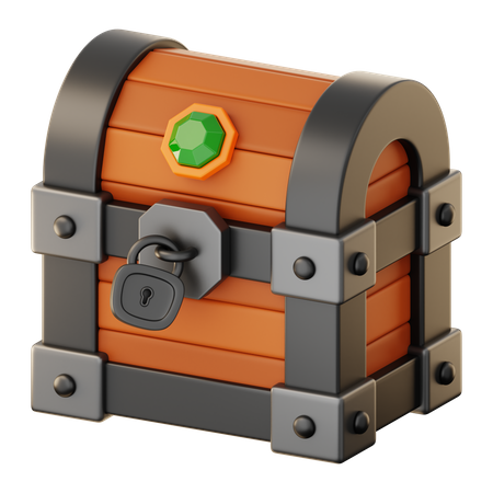 Treasure Chest  3D Icon