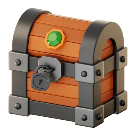 Treasure Chest  3D Icon