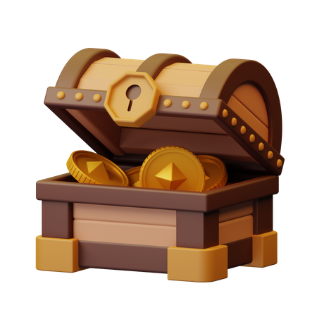 Treasure Chest  3D Icon