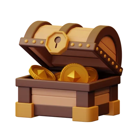 Treasure Chest  3D Icon