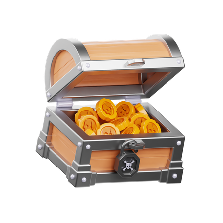 Treasure Chest  3D Icon