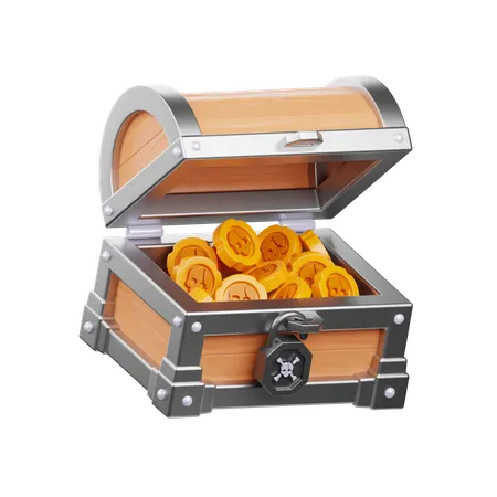 Treasure Chest  3D Icon