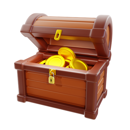 Treasure Chest  3D Icon