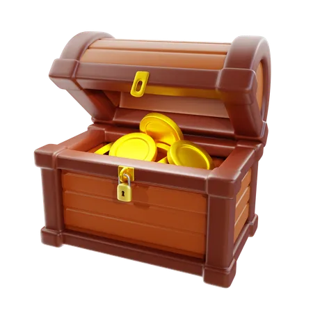 Treasure Chest  3D Icon