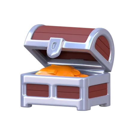 Treasure Chest  3D Icon