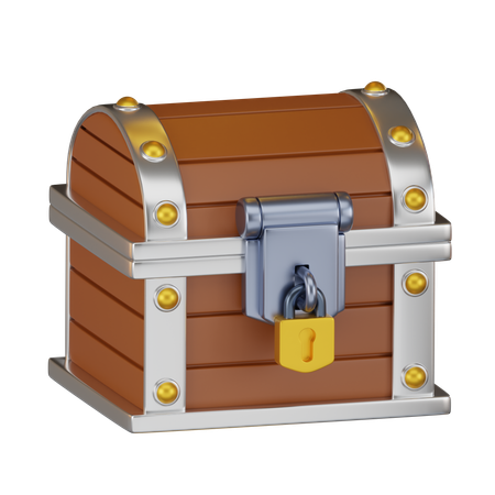 Treasure Chest  3D Icon