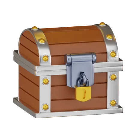 Treasure Chest  3D Icon