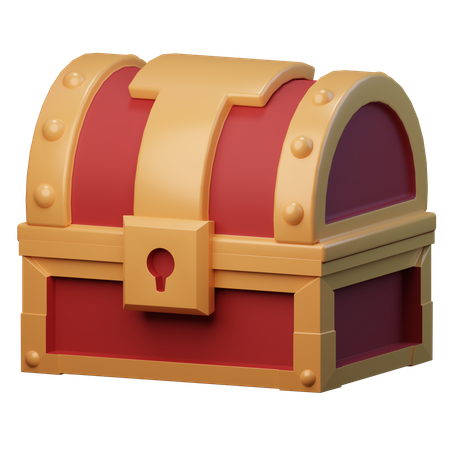 Treasure Chest  3D Icon