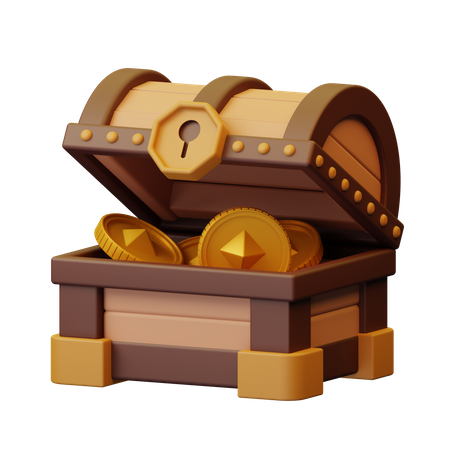 Treasure Chest  3D Icon